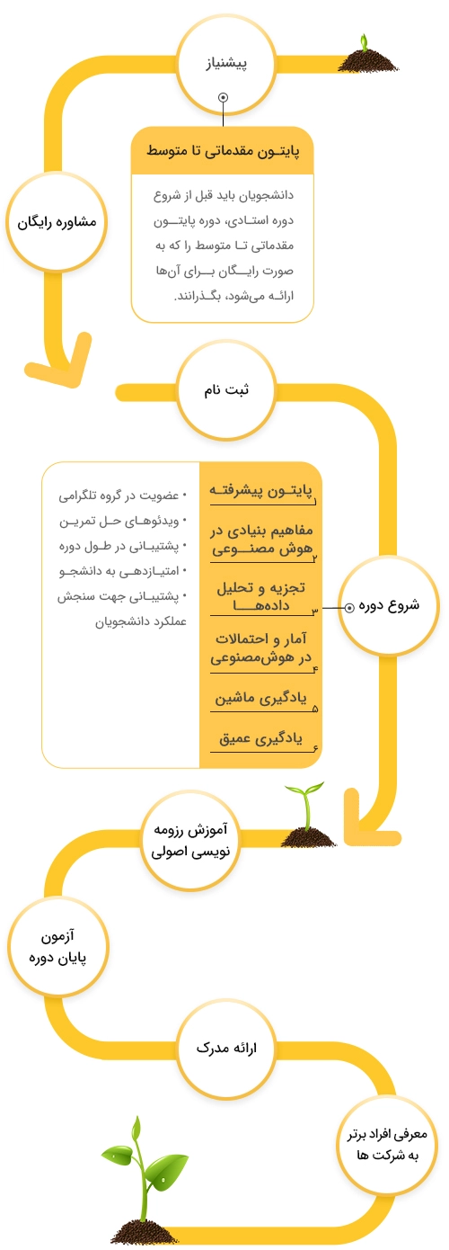 نقشه راه گذراندن دوره استادی هوش مصنوعی